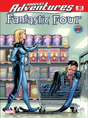 cover image of Marvel Adventures Fantastic Four, Issue 40